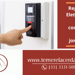 Registro Eletrônico de controle de jornada